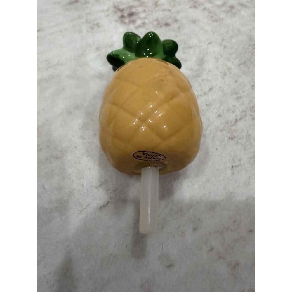 Retired Nora Fleming Welcome Friends Pineapple Ceramic Mini